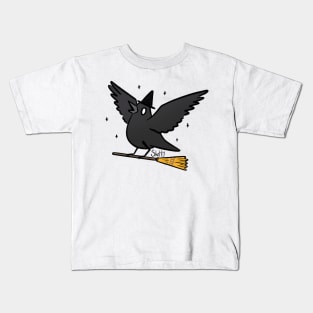 Crow Witch Kids T-Shirt